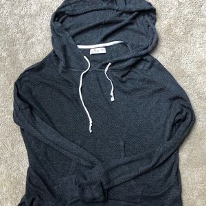 Knit hoodie